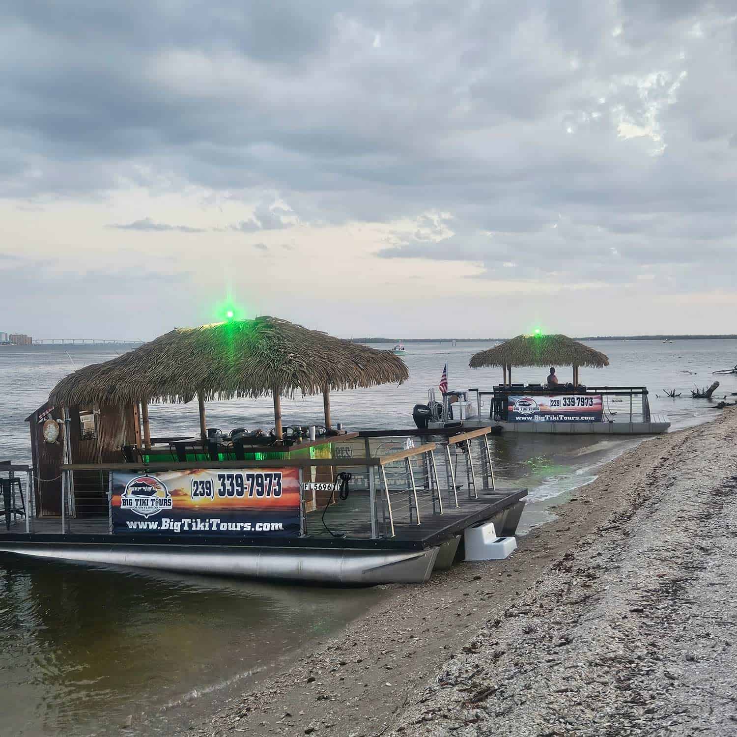 big tiki boat tours two boats